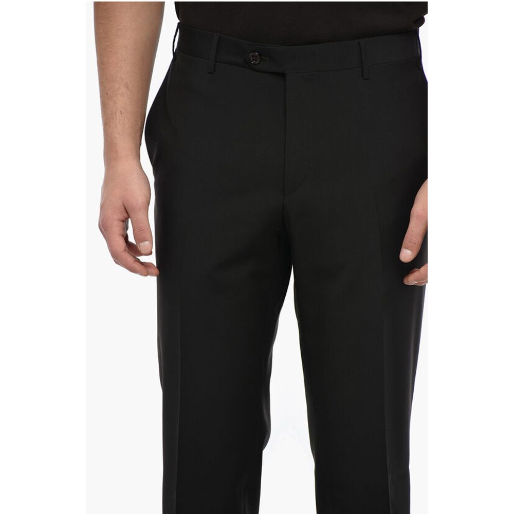Corneliani Regular Fit Virgin Wool Pants