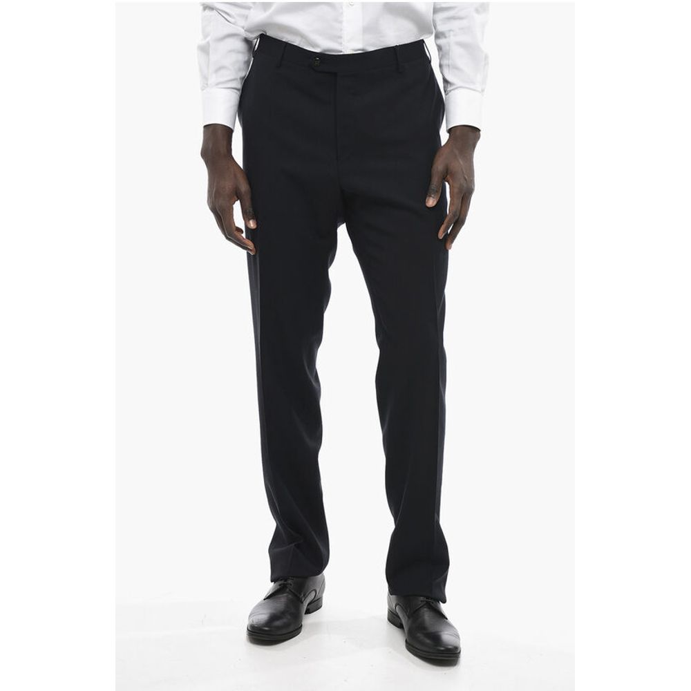 Corneliani Regular Fit Virign Wool ACADEMY Pants