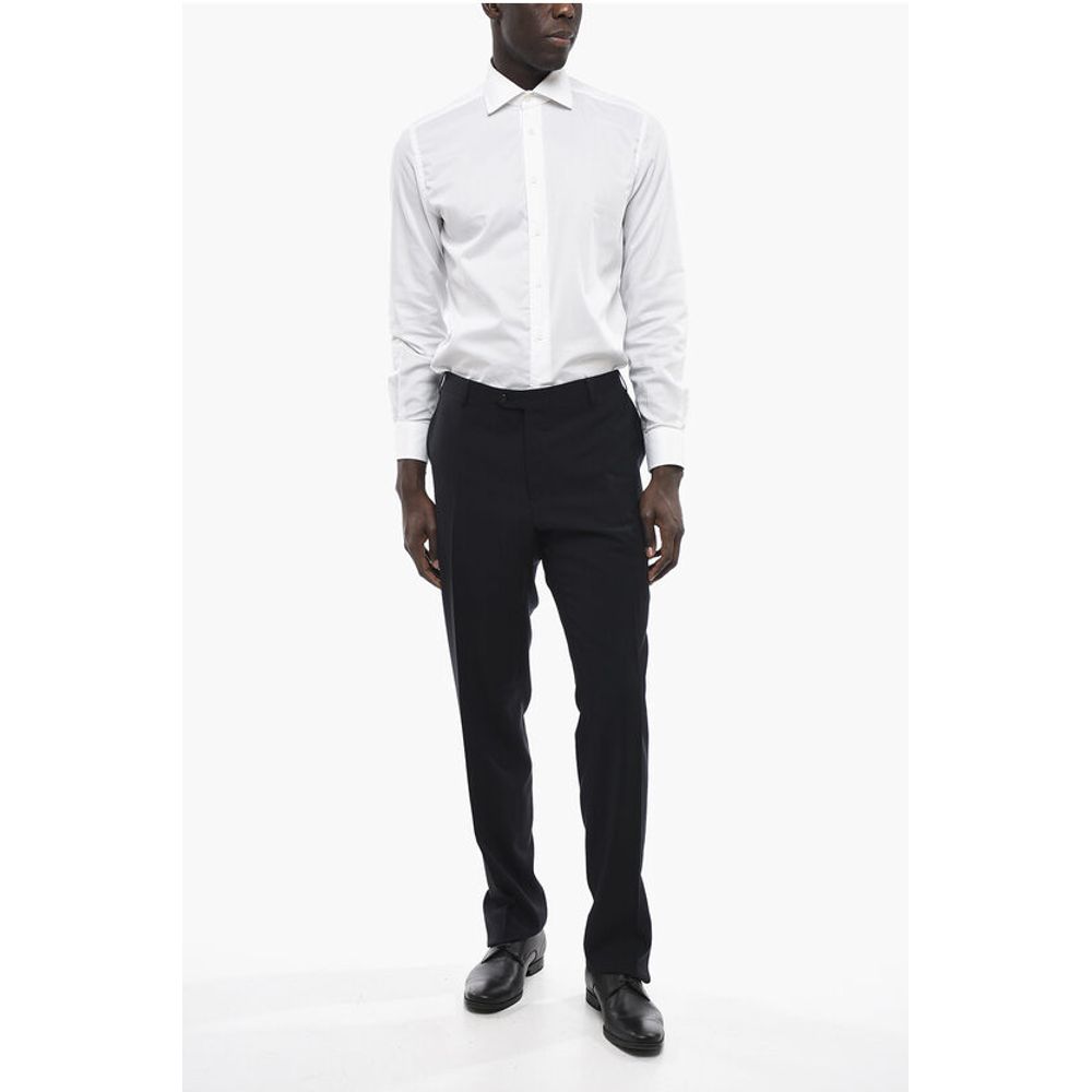 Corneliani Regular Fit Virign Wool ACADEMY Pants