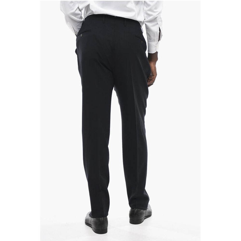 Corneliani Regular Fit Virign Wool ACADEMY Pants