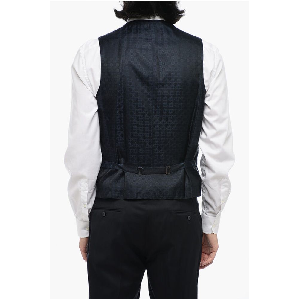 Corneliani Virgin Wool ACADEMY CERIMONIA Suit with Shawl Lapel