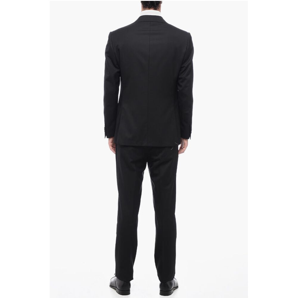 Corneliani Virgin Wool LEADER Suit with Flap Pockets