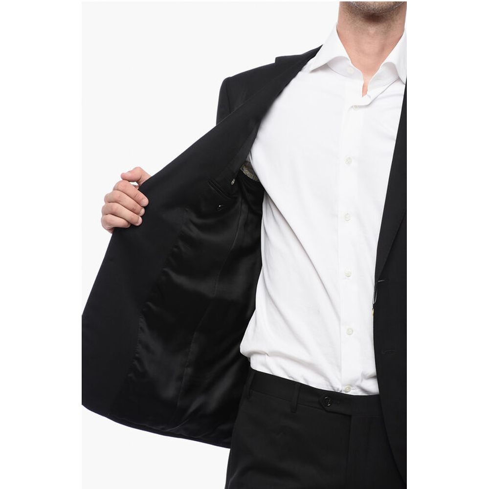 Corneliani Virgin Wool LEADER Suit with Flap Pockets