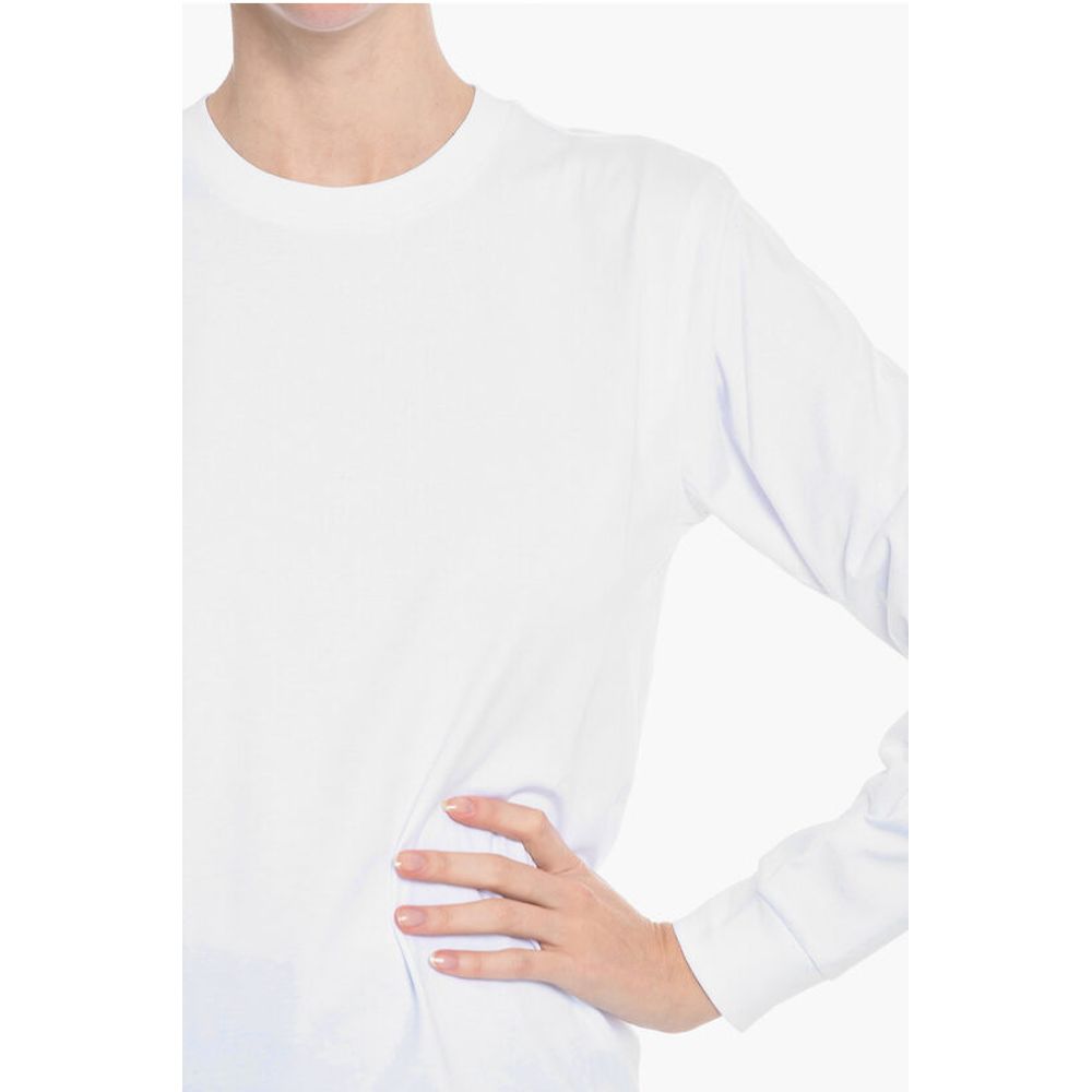 Department 5 Long Sleeve Crew-neck T-Shirt with Printed Logo