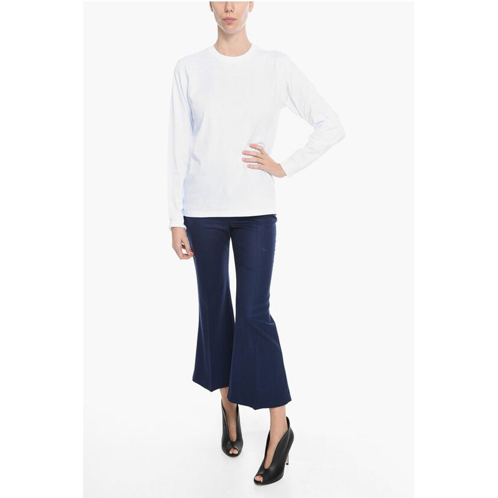 Department 5 Long Sleeve Crew-neck T-Shirt with Printed Logo