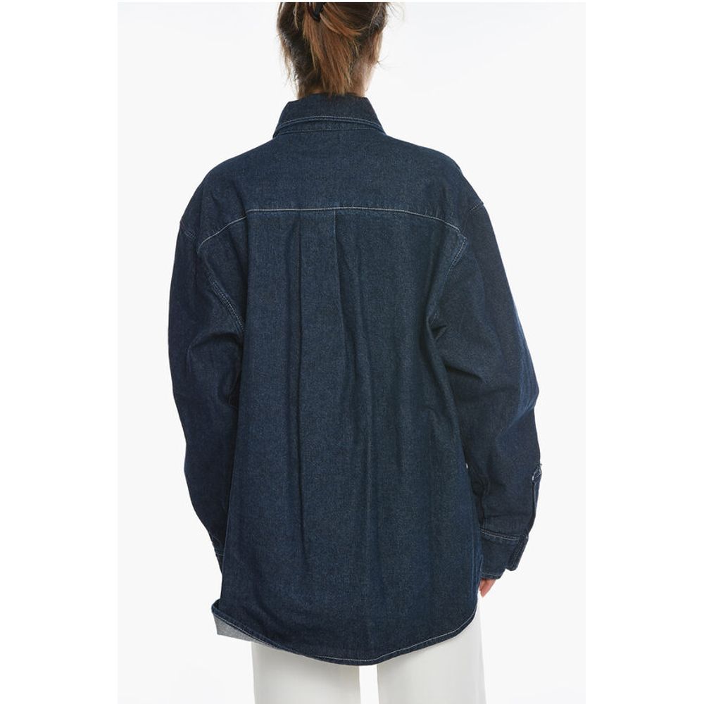Anouki Denim Oversize Shirt with Utility Pockets