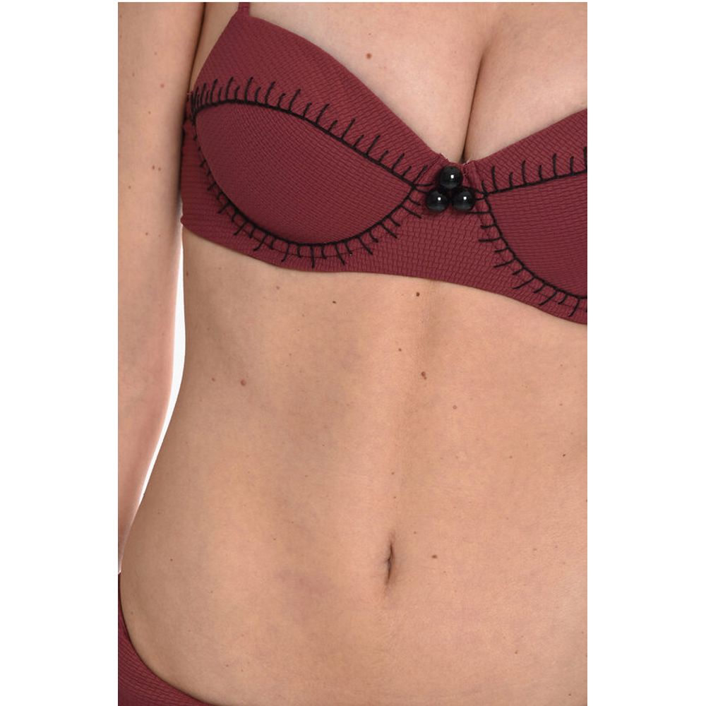 Marysia Bikini SALENTO Top with Decoration Frontal