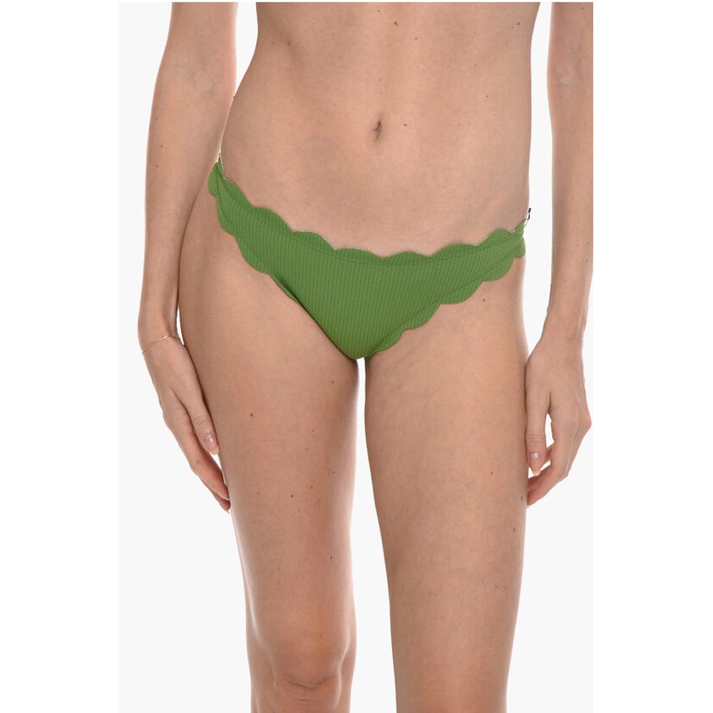Marysia Reversible ANTIBES Bikini Bottom with Scalloped Edge