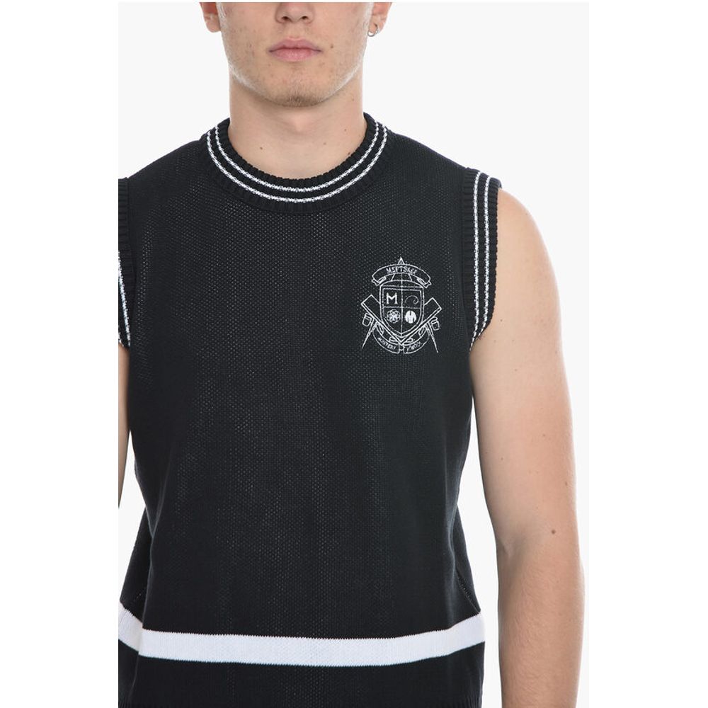 MSFTSrep Organic Cotton Two-Tone Vest with Rib Edges