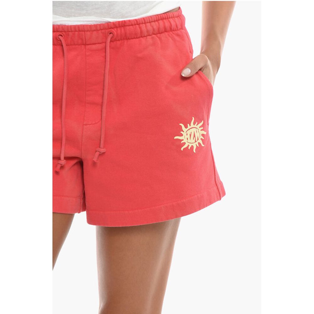 Holzweiler Organic Cotton MUSAN LOGOS Shorts with 2 Pockets