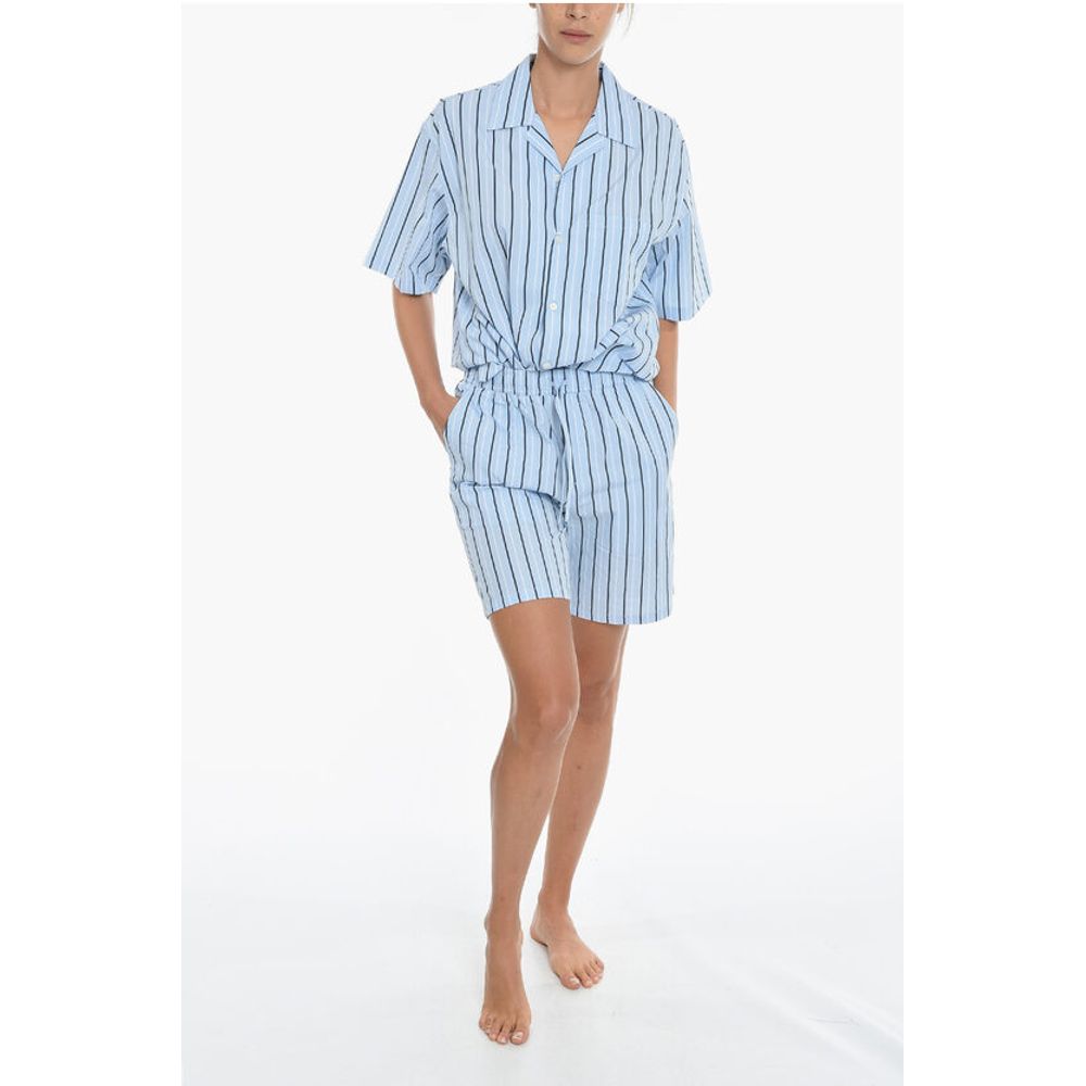 Samsoe Samsoe Striped DEVON Shorts with 3 Pockets