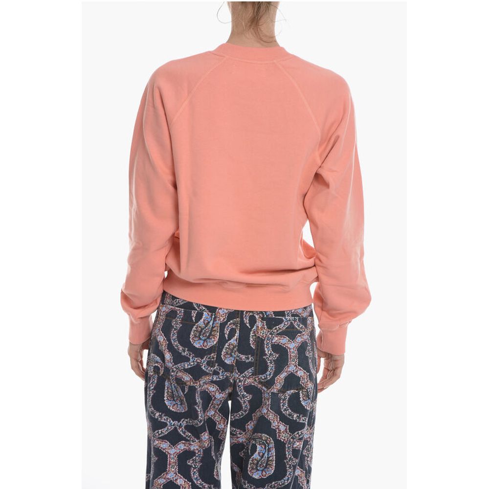 Samsoe Samsoe Crew-Neck GITTA Sweatshirt with Side Logo Embroidery