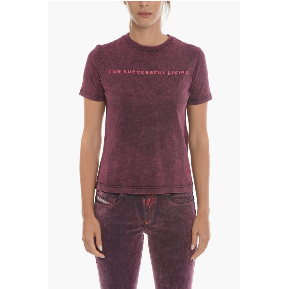 Diesel Vintage Effect T-REG-E4 Crew-neck T-Shirt