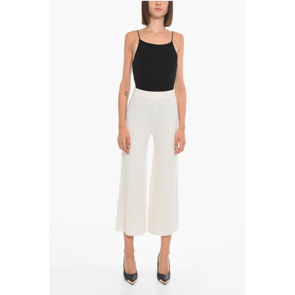 Aeron Cashmere-blend NANCY Ribbed Culotte Pants