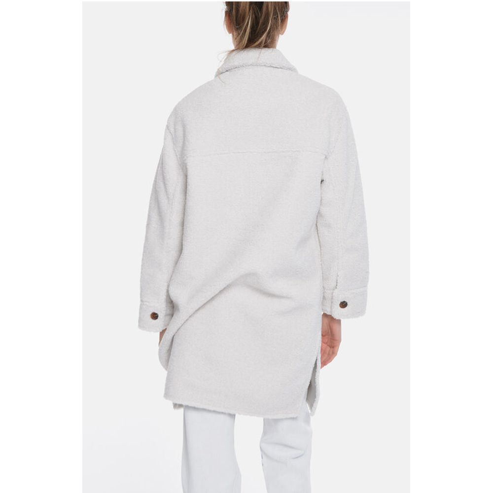 Samsoe Samsoe Teddy DIORA Coat with Breast-pockets