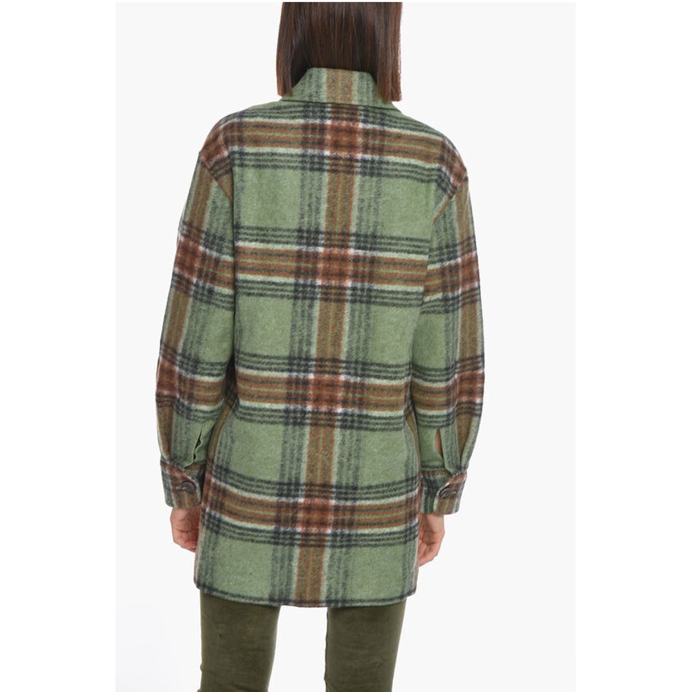 Samsoe Samsoe Tartan Patterned ROSALIE Pile Oveshirt