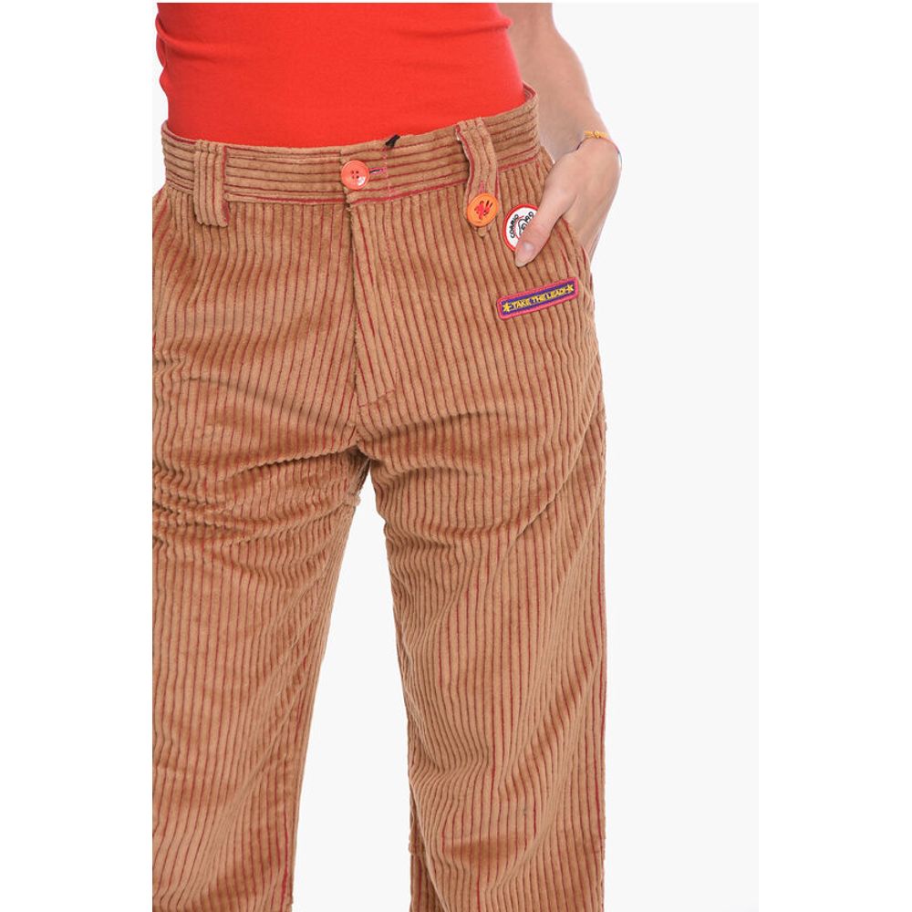 Cormio Corduroy TANER Workwear Pants with Patches