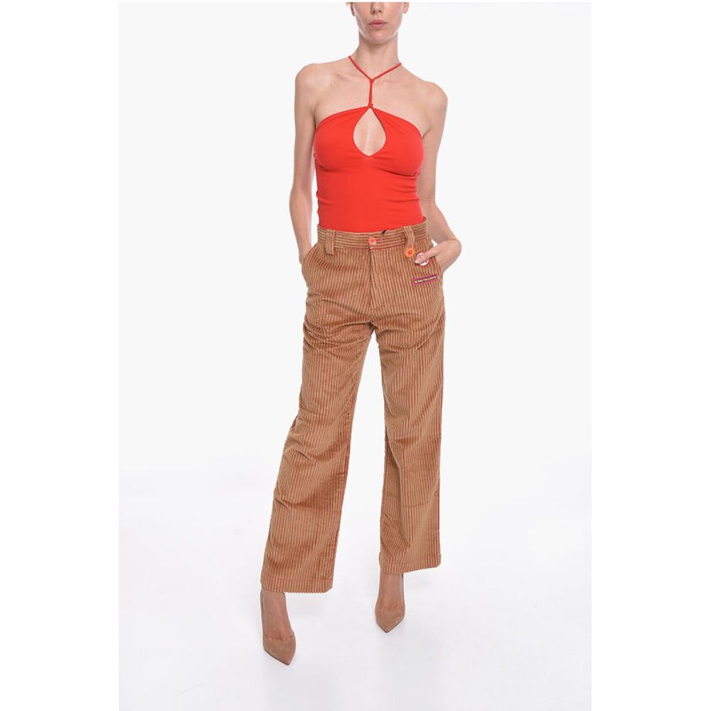 Cormio Corduroy TANER Workwear Pants with Patches