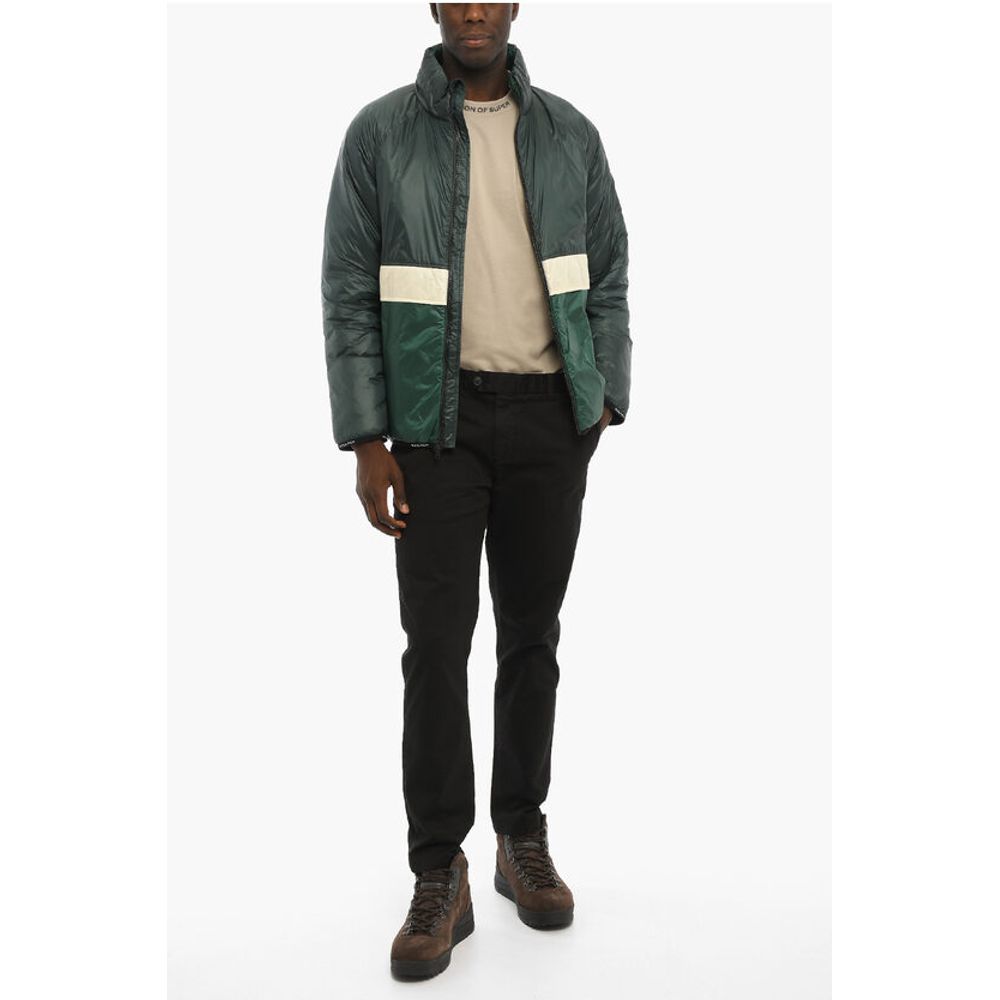 Woolrich Padded Pack-IT Jacket with Logoed Trim On the Hood