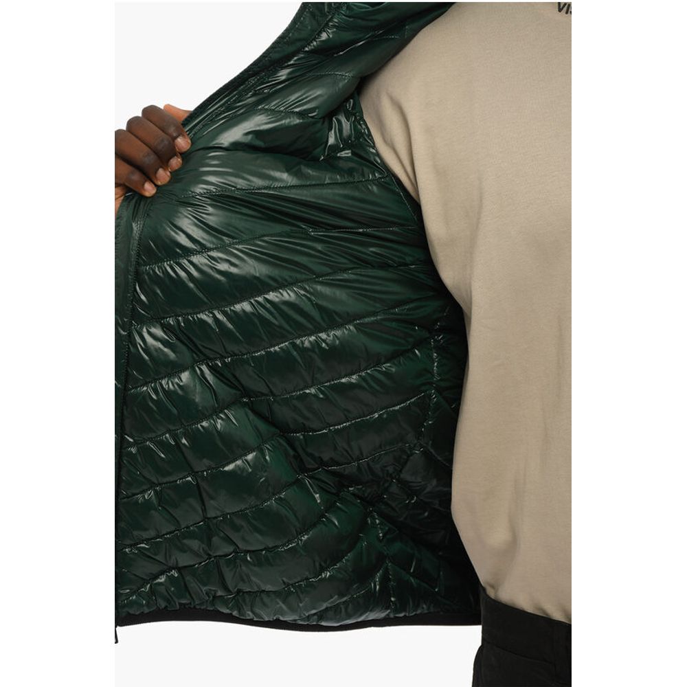 Woolrich Padded Pack-IT Jacket with Logoed Trim On the Hood