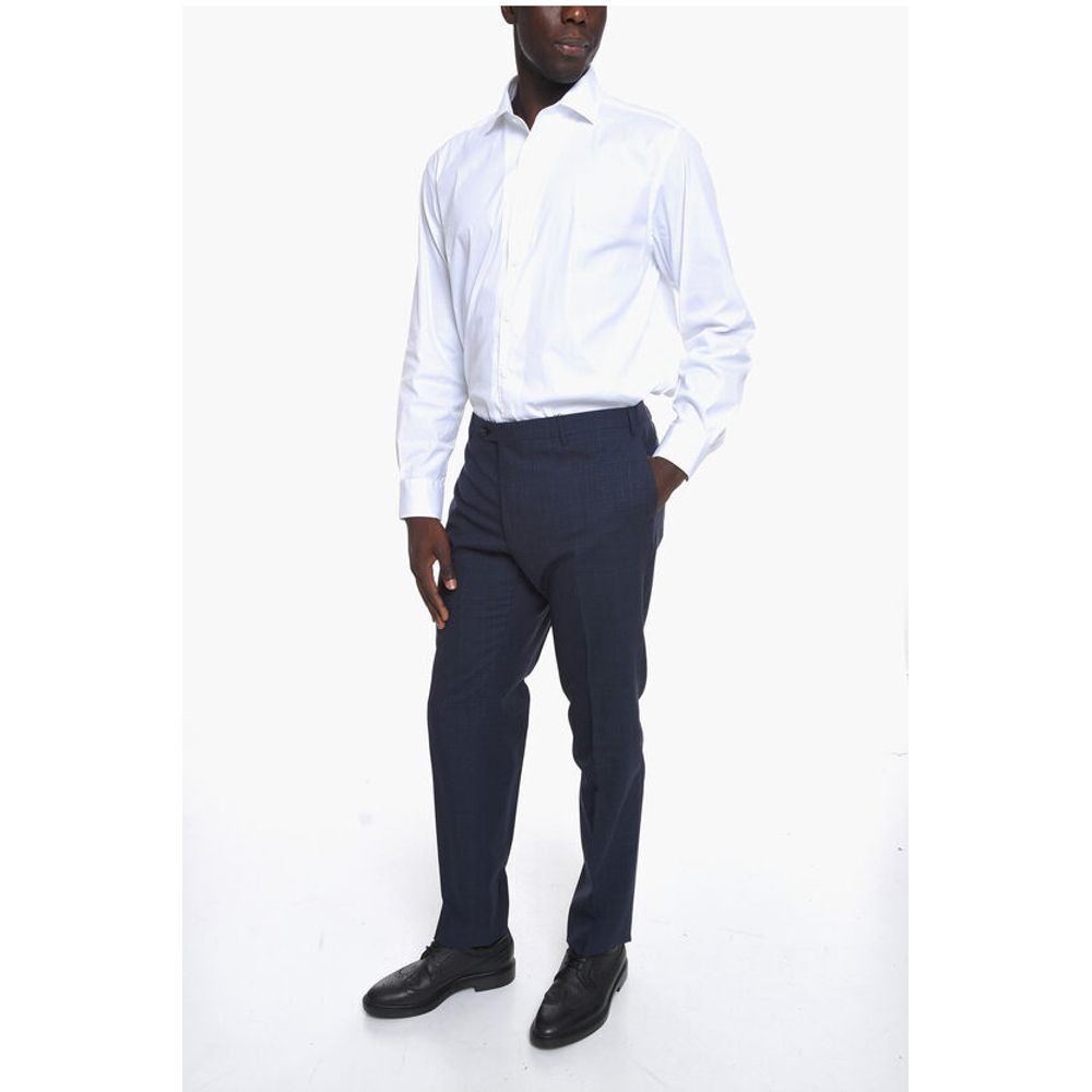 Corneliani Wool and Silk blend ACADEMY Trousers