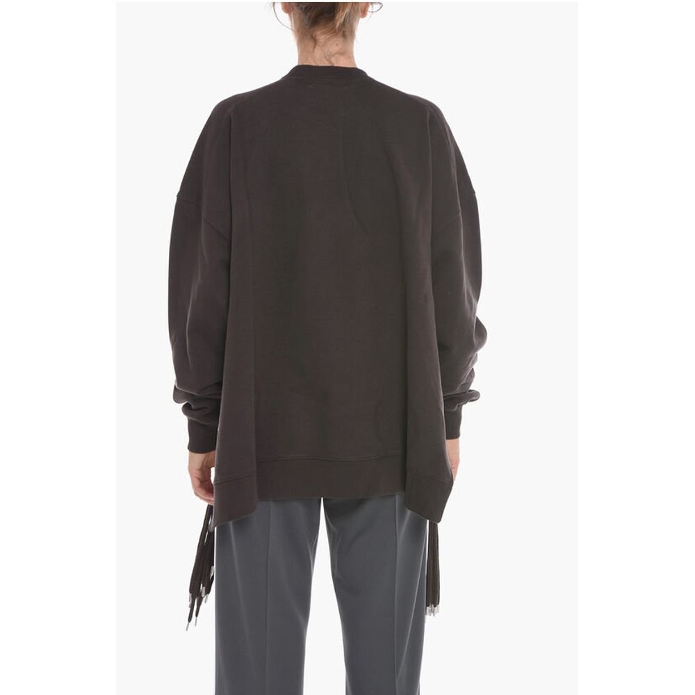 Ambush Brushed-cotton MULTICORD Crewneck Sweatshirt with Logo embro
