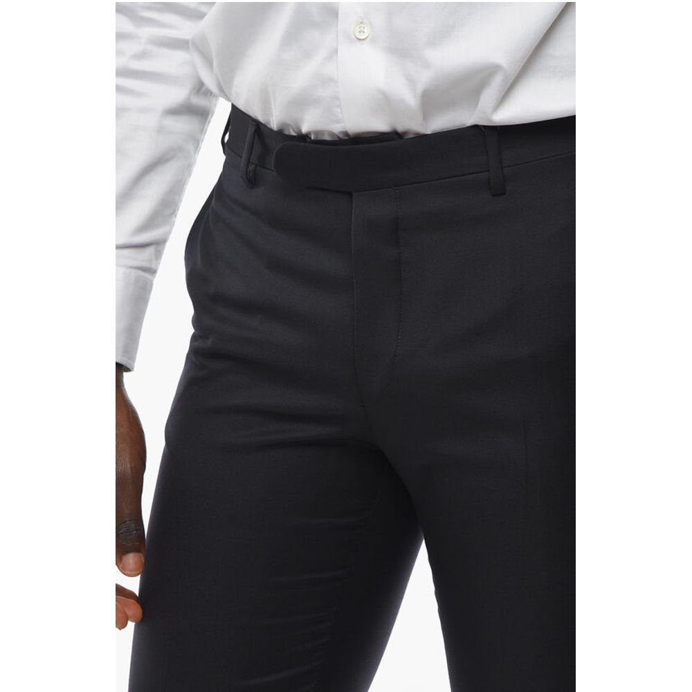 Corneliani Virgin Wool Pleated Pants