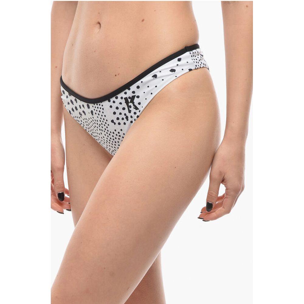 Karl Lagerfeld Two-Tone DOTS Bottom Bikini