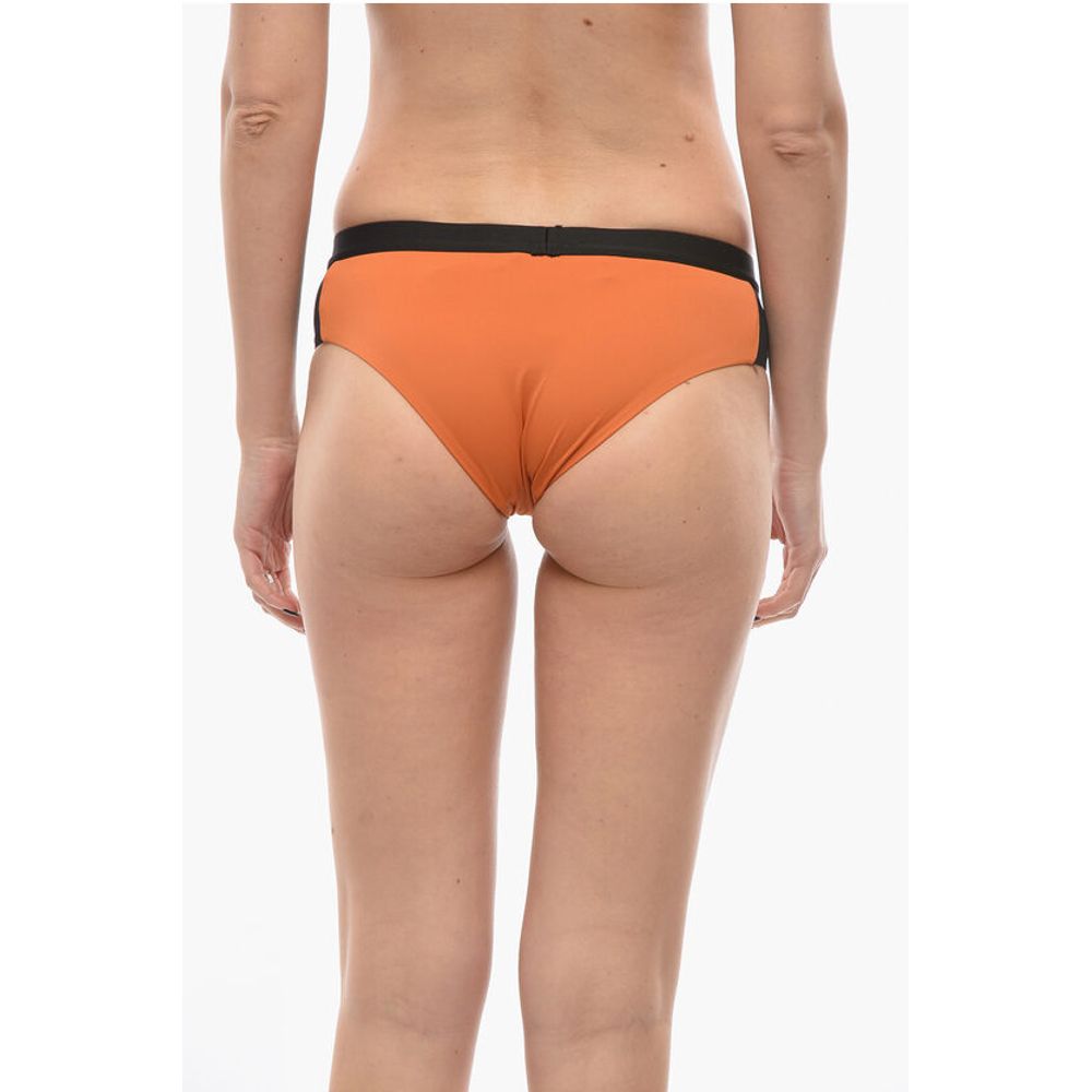 Karl Lagerfeld Two-Tone SPORT Bikini Bottom with Logoed Elastic Band on the