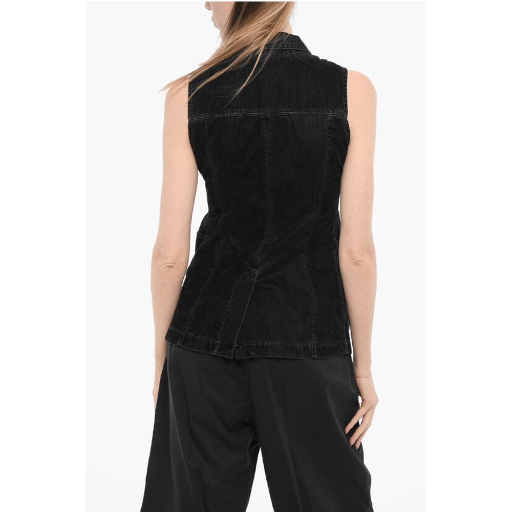 Diesel Sleeveless VIK Velour Shirt