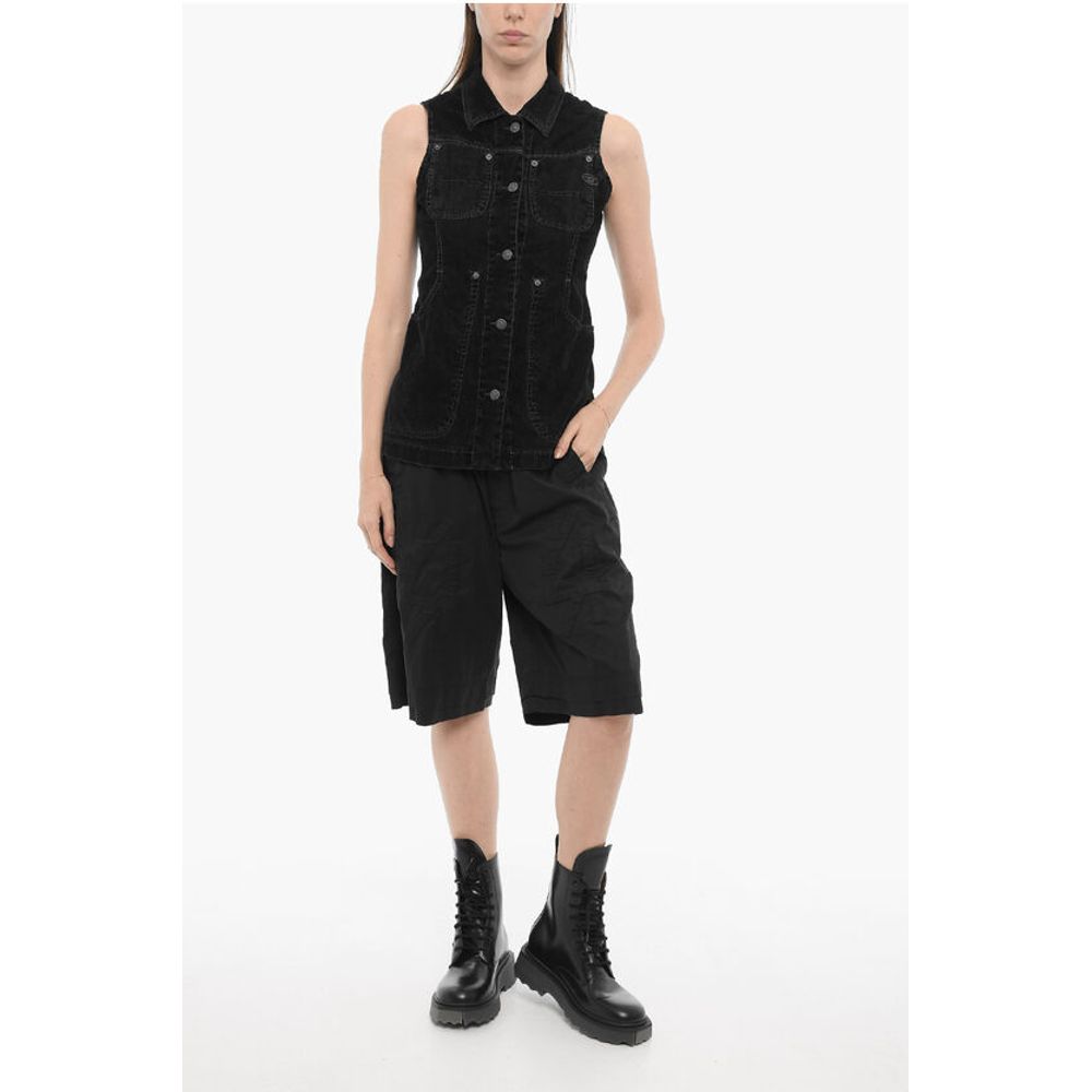 Diesel Sleeveless VIK Velour Shirt