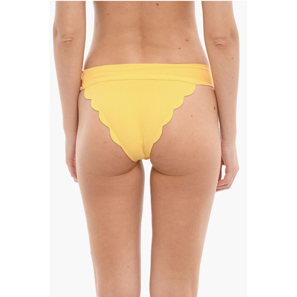 Marysia Reversible SANTA CLARA Bikini Bottom with Scalloped Hem