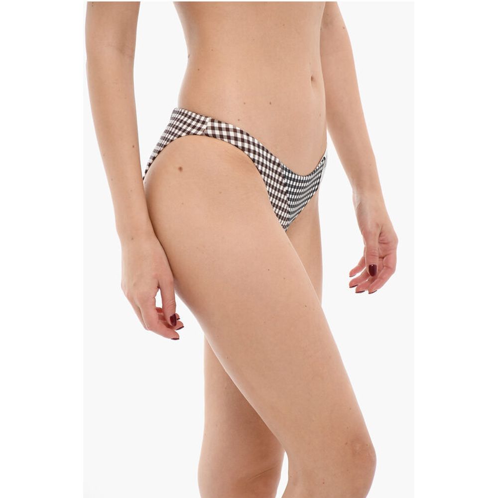 Marysia Gingham Checked Bikini Bottom