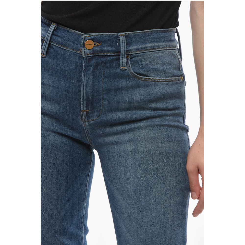 Frame High-Waist Straigh Fit Jeans 18cm