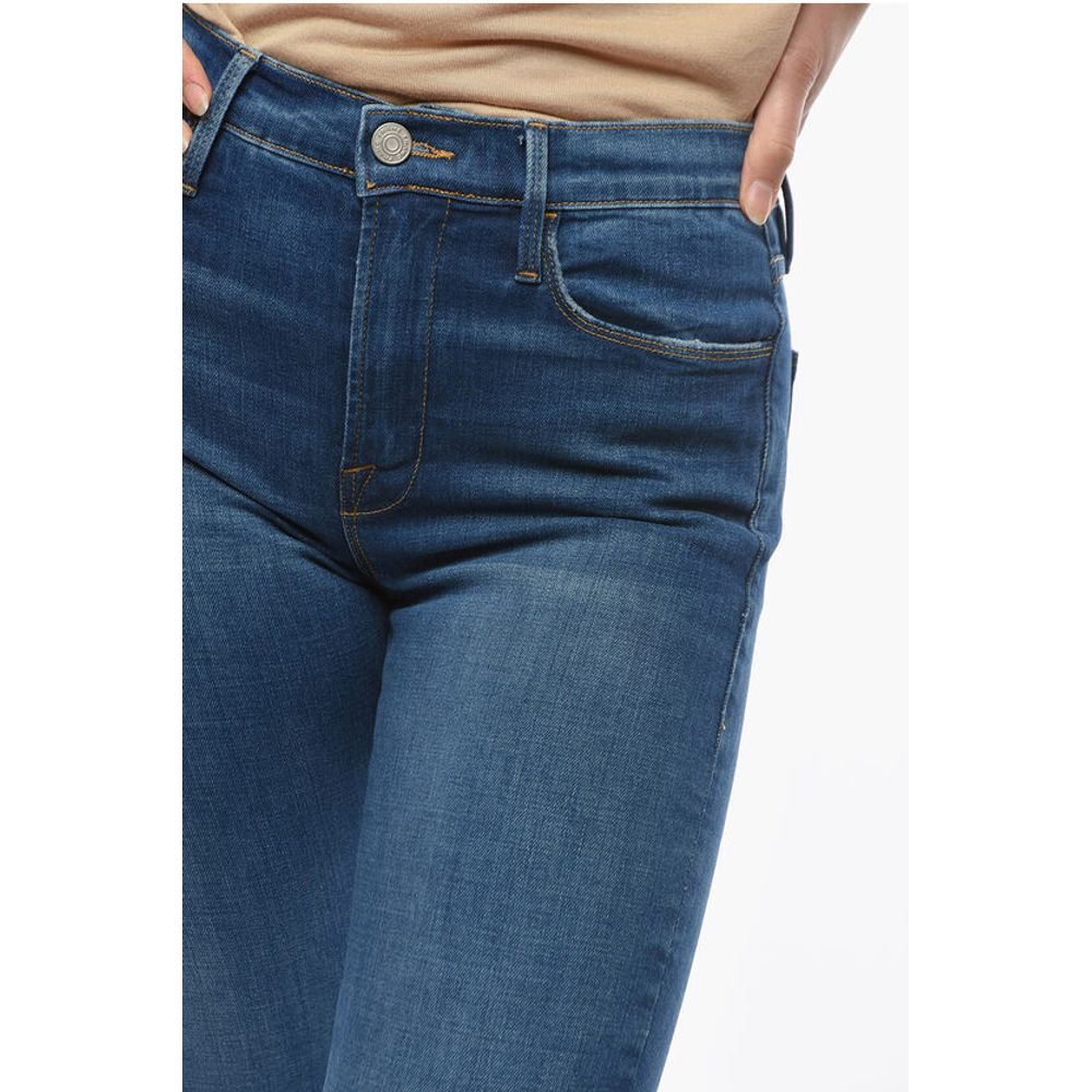 Frame High Waist 5 Pockets Jeans 18cm