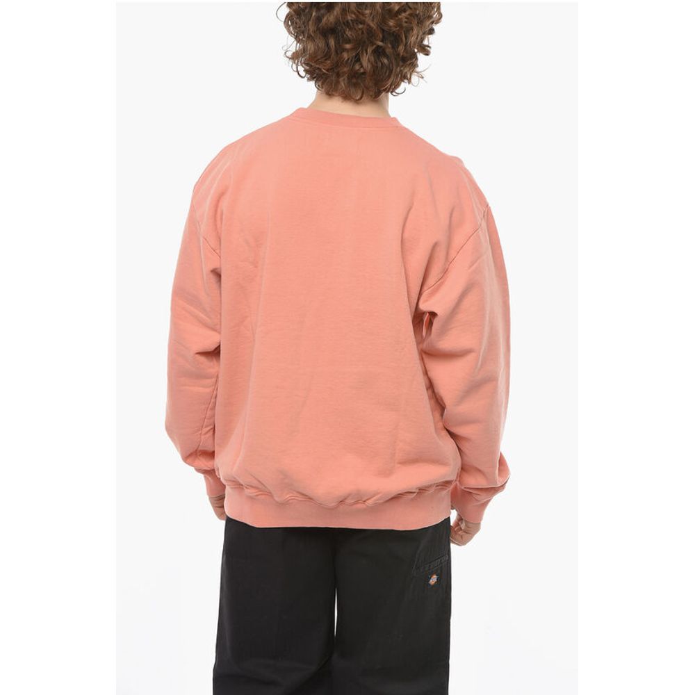 Harmony Logo Printed Brushed Cotton Crew-neck Sweatshirt