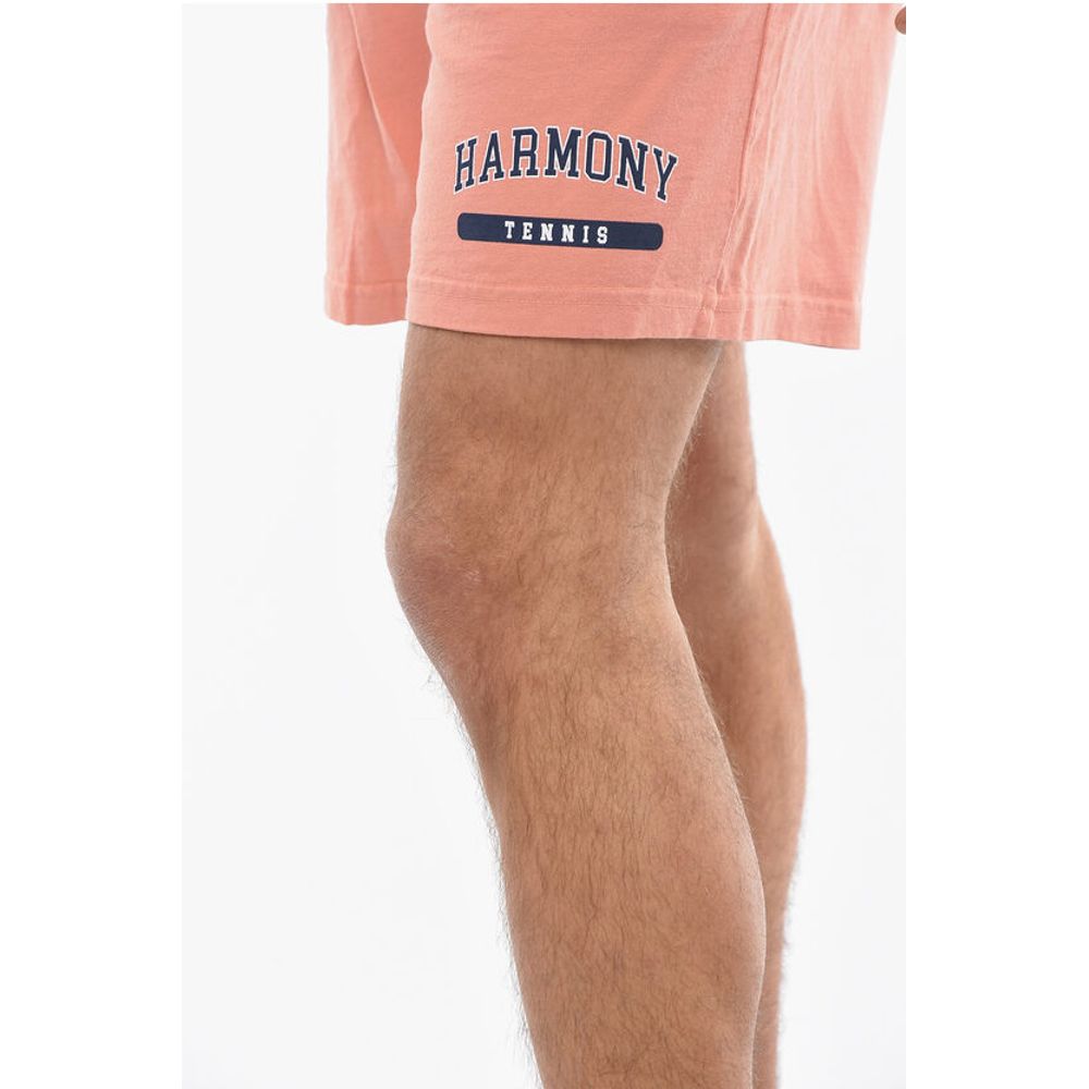 Harmony Drawstring Waist Cotton Tennis Shorts