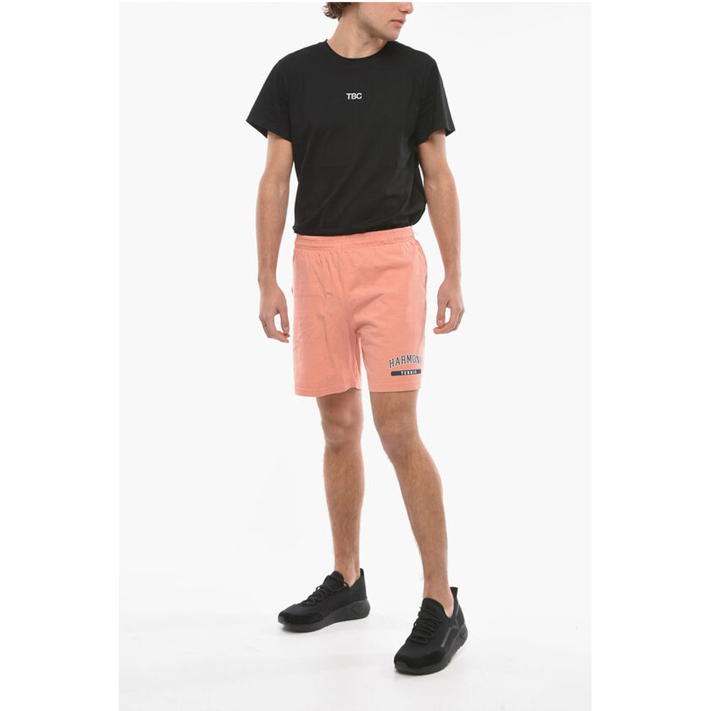 Harmony Drawstring Waist Cotton Tennis Shorts
