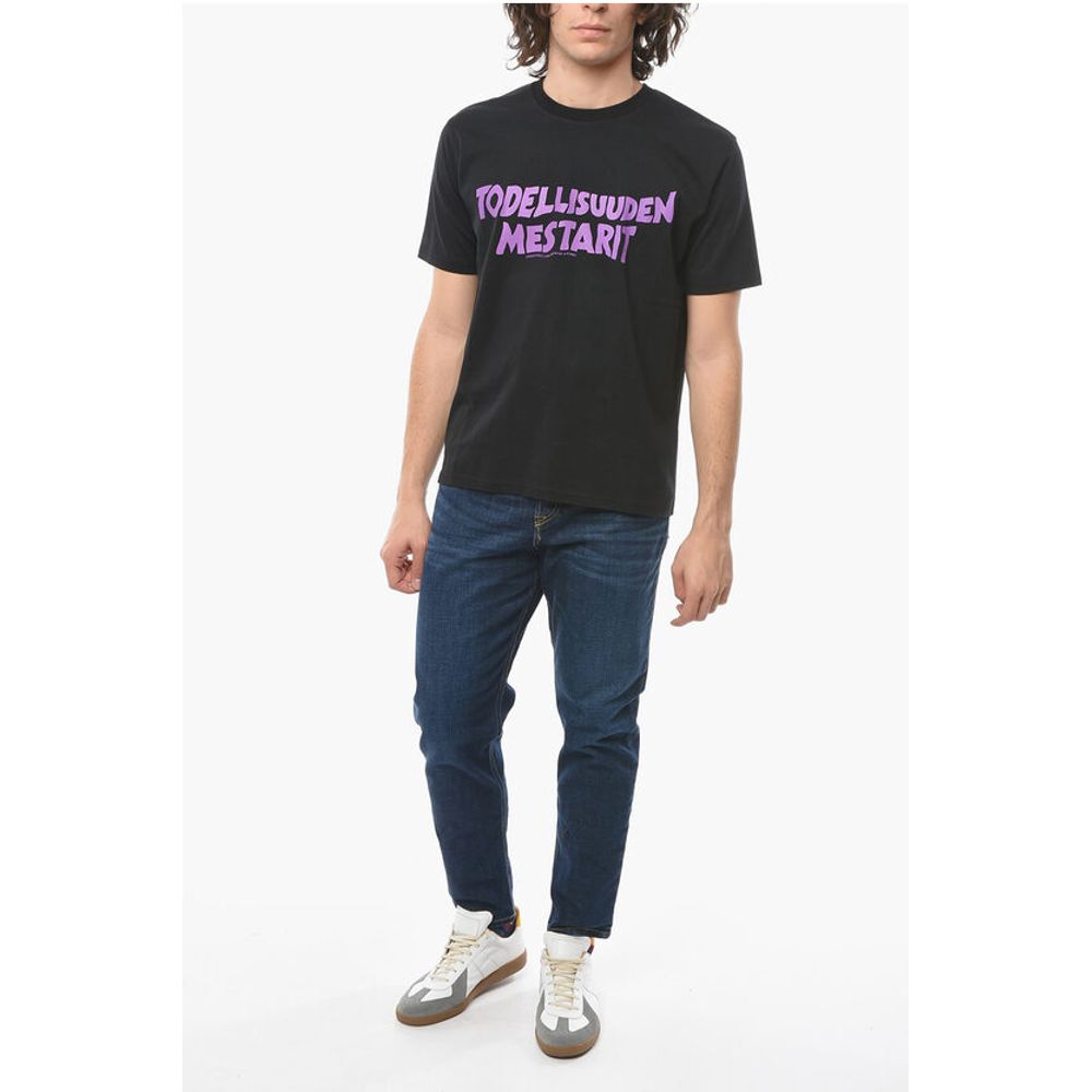 Vyner Articles Crew-neck T-Shirt with Contrasting Print