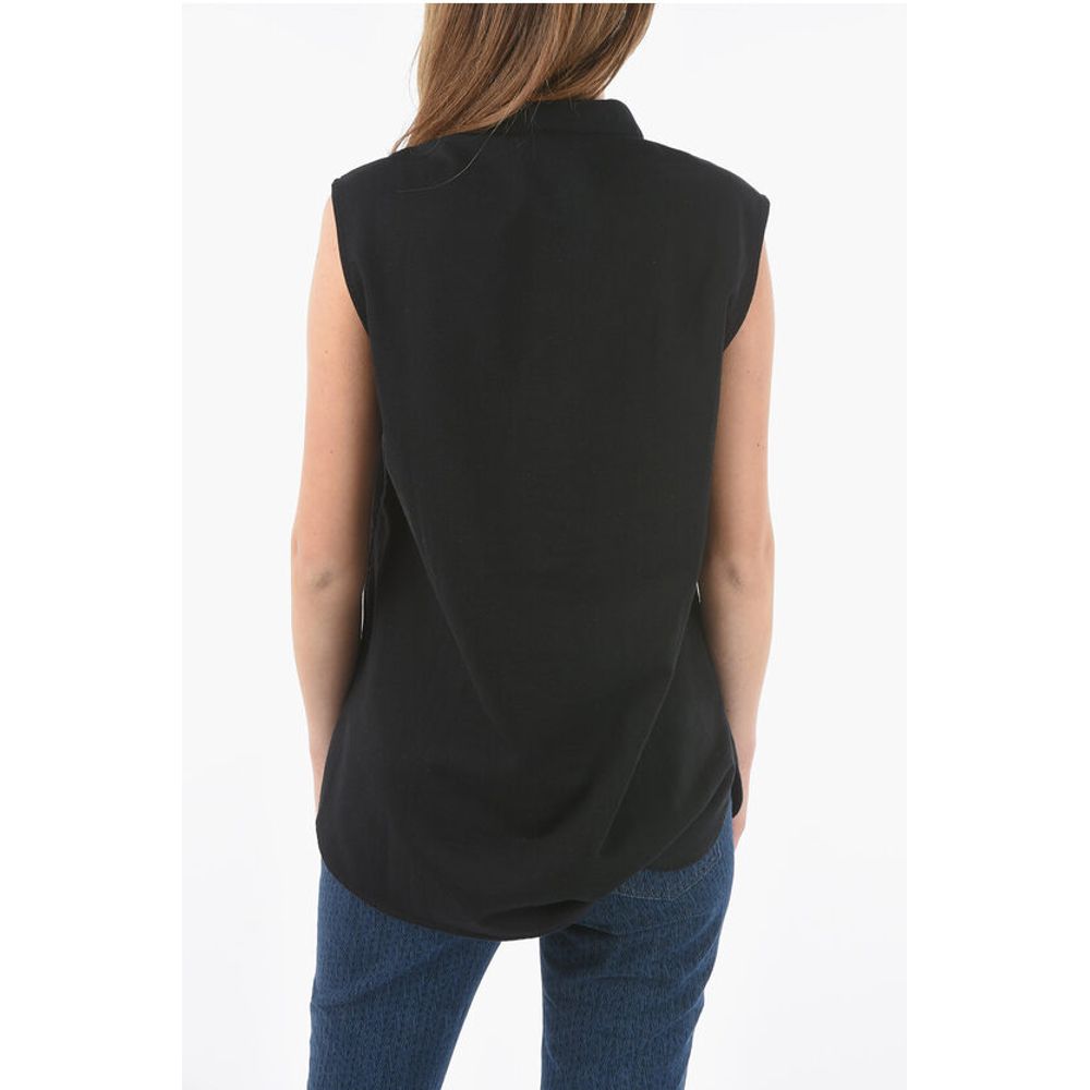Woolrich Sleeveless Shirt with Double Breast Pocket