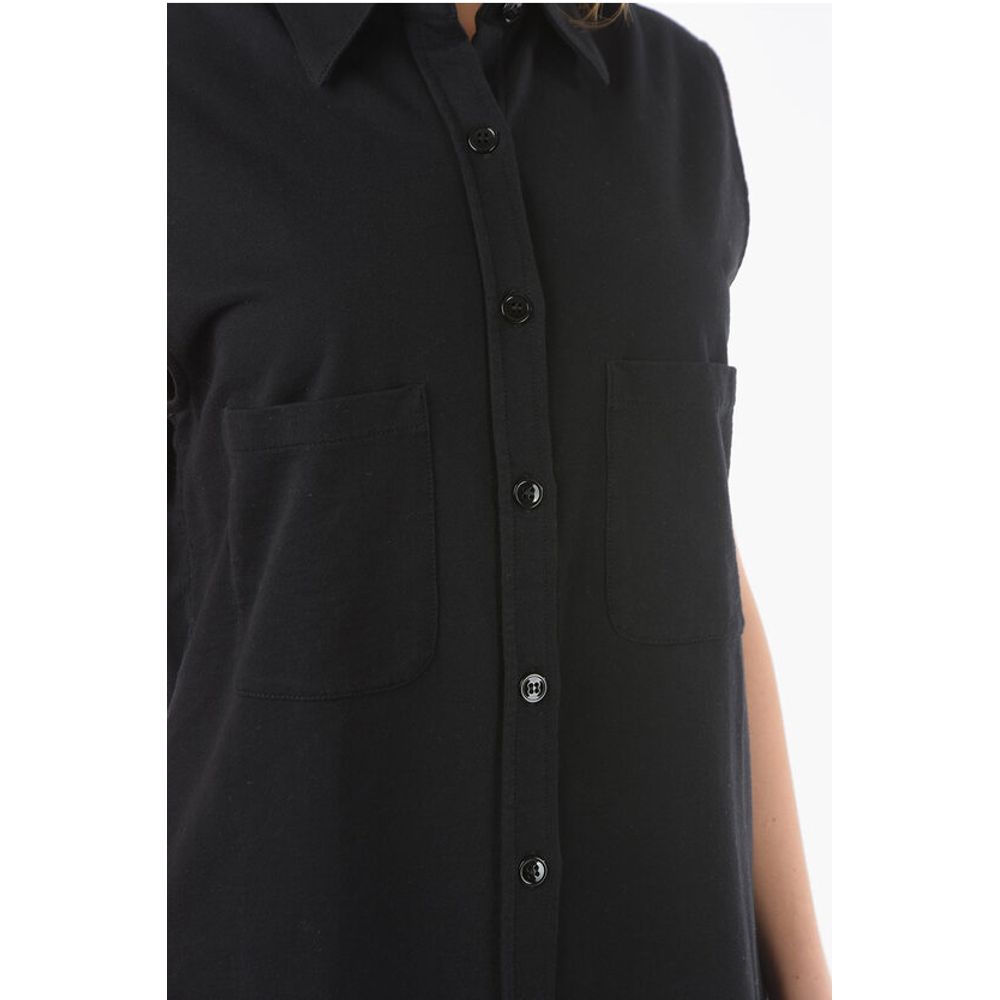 Woolrich Sleeveless Shirt with Double Breast Pocket