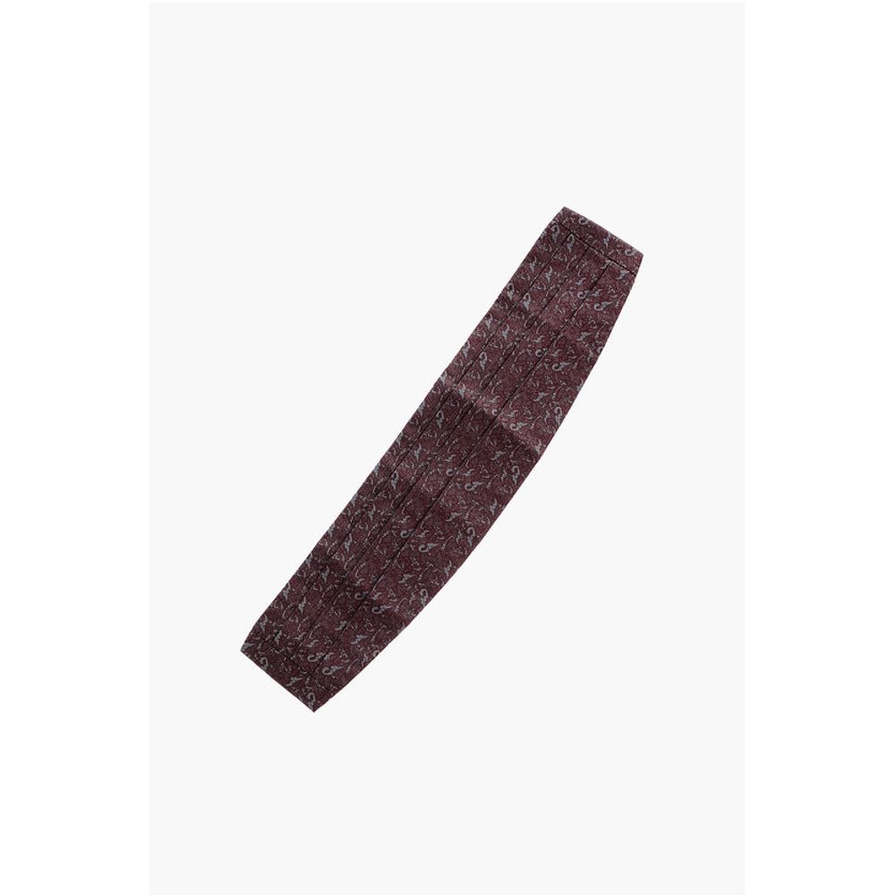 Corneliani Patterned Silk Cummerbund