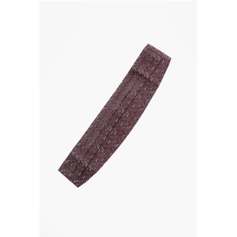 Corneliani Patterned Silk Cummerbund