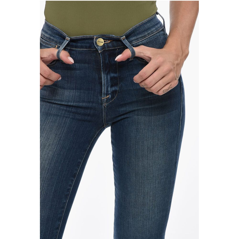Frame High Waist Skinny Fit Jeans