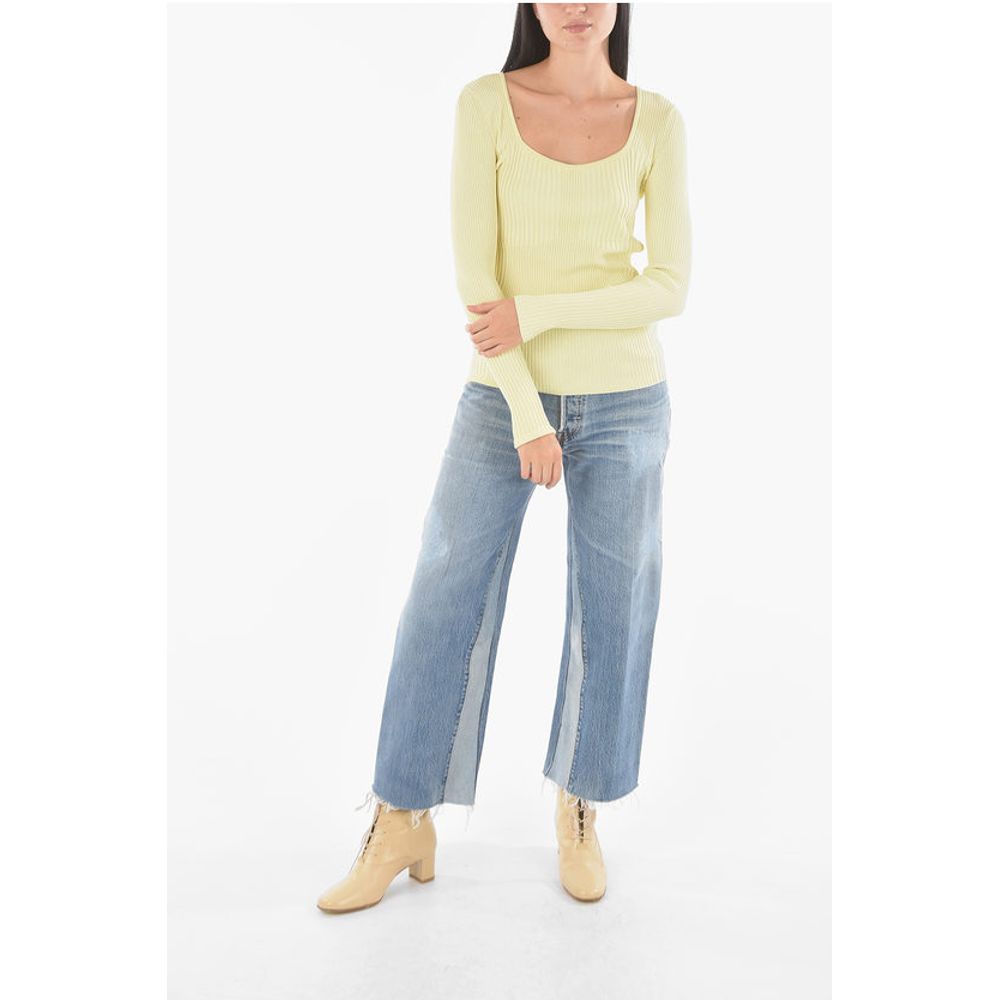 Aeron Round Neck Ribbed Sweater