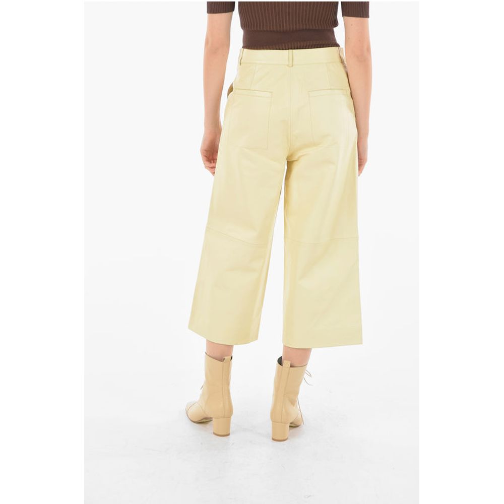 Holzweiler Wide Leg CELICE Leather Pants