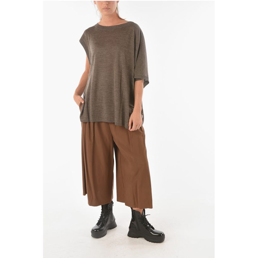 Ixos Asymmetical CURLIN Short-sleeve Sweater