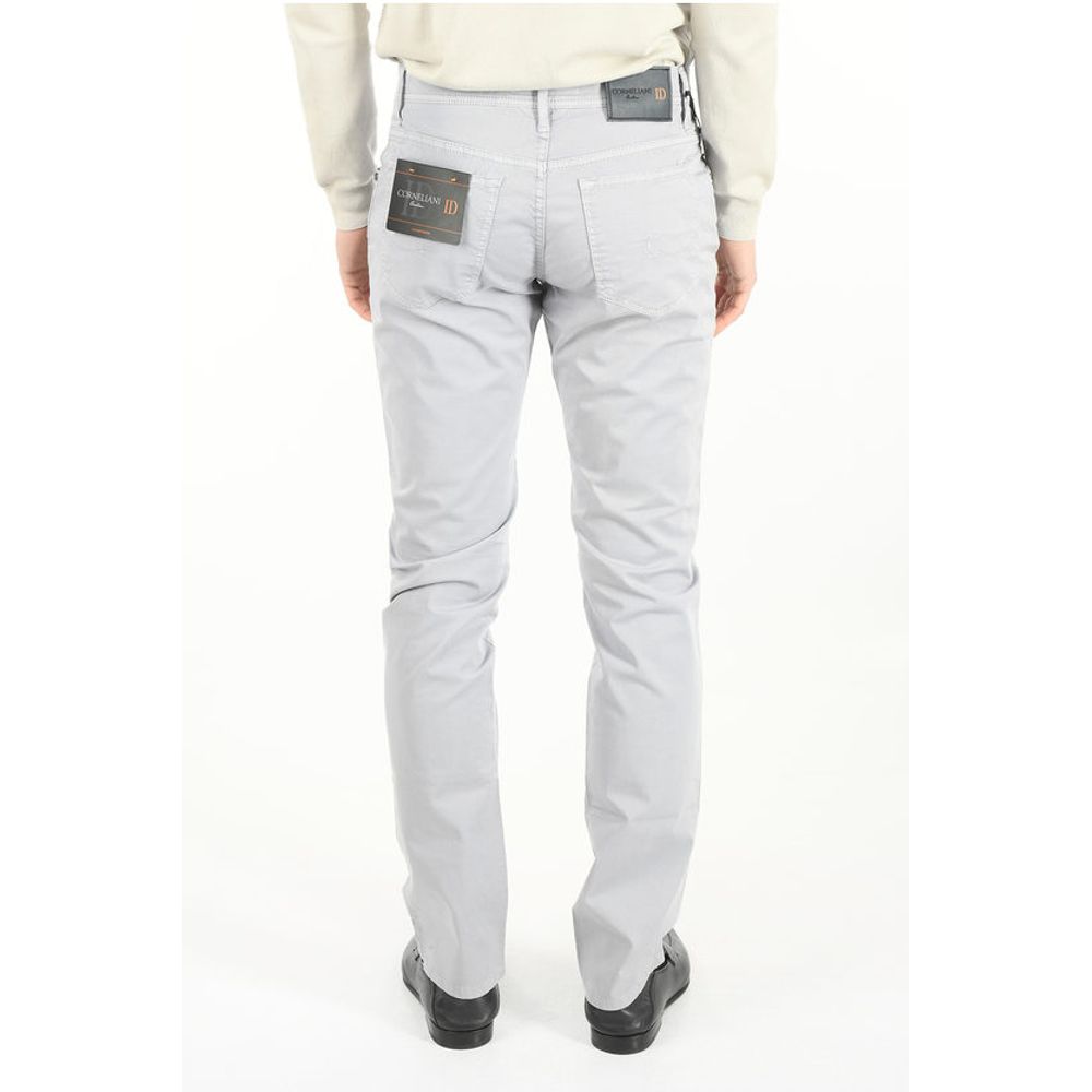 Corneliani ID 5 Pocket Stretch Denim Pants