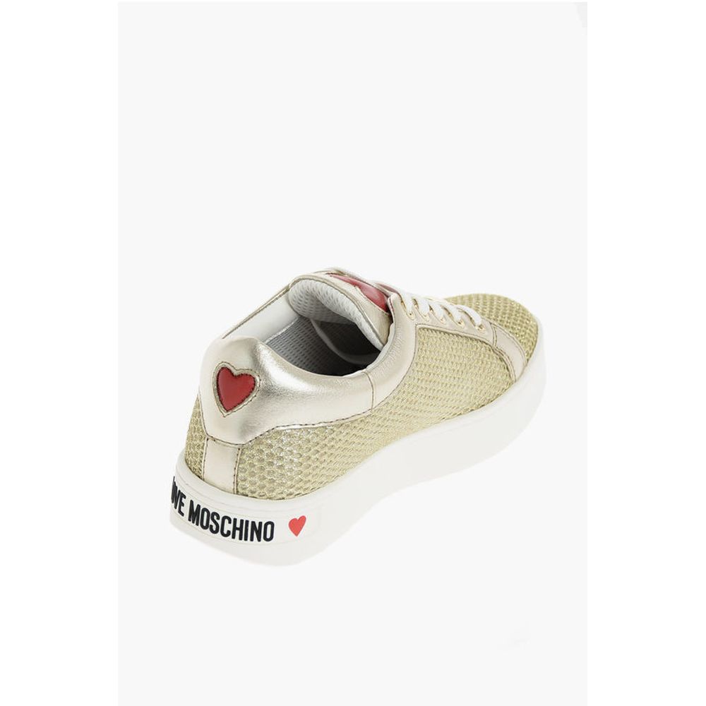 Moschino LOVE Glittered CASSETTA35 Sneakers