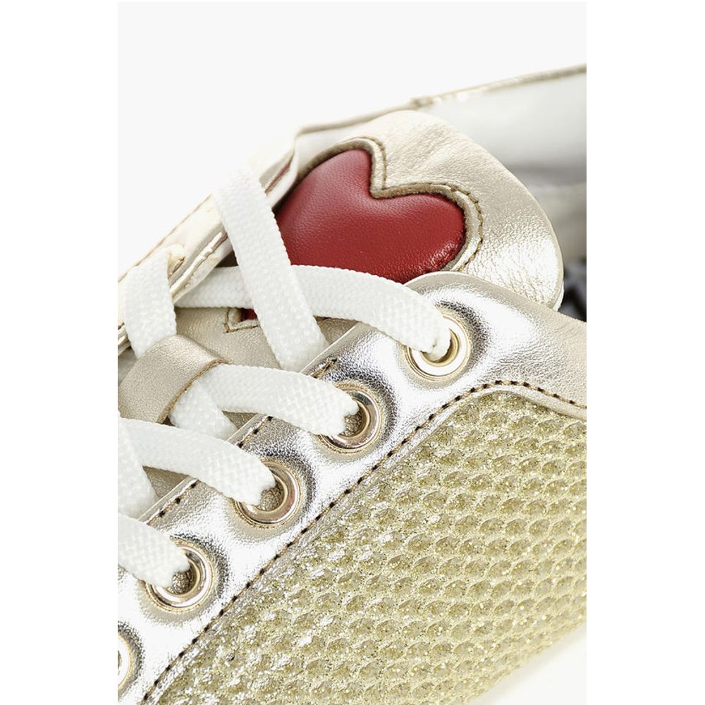 Moschino LOVE Glittered CASSETTA35 Sneakers